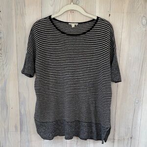 Eileen Fisher Linen Knit Top Size S